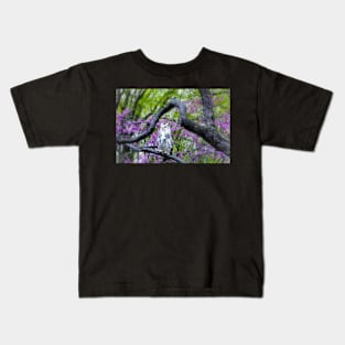 The Spring Time Owl Kids T-Shirt